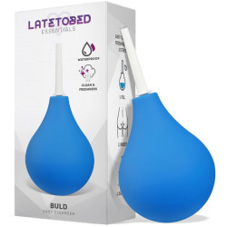 LATETOBED Poire de lavement Buld Easy Bleue